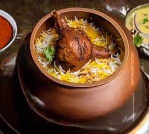 Chicken Handi biryani