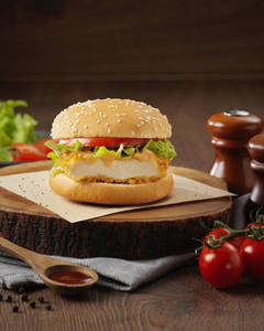Crispy Paneer Burger
