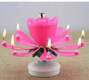 Music Lotus Candle 