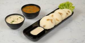Idli Sambar (4Pcs, Serves 1)