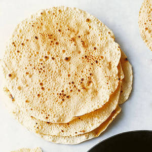 Fried Plain Papad - 2 Pcs