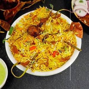 Veg Lollipop Biryani