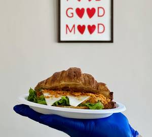 Tangy Tandoori Paneer Croissant