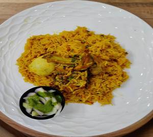 Chicken Polao (3 Pc Chicken Aloo & Dim)