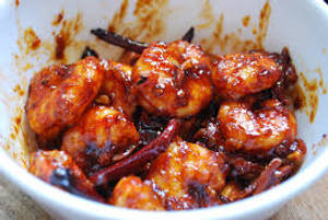 Schezwan Prawns