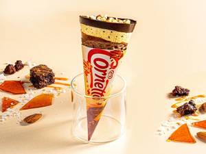 Salted Caramel Brownie Cornetto 110ml (Paper pack)