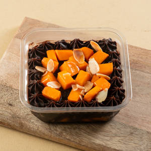 Mango Chocolate Almond Gateau - Delforme