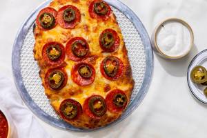 Spicy Pepperoni Garlic Bread