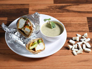 Hariyali Paneer Roll
