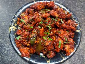 Baby corn chilli