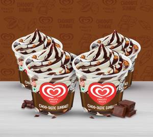 Choco Sundae Cup [100ml X 4pcs]