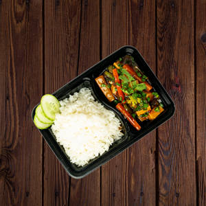 Veggie Stir-fry With Tofu And Jasmine Rice