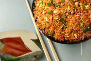Schezuan Egg Fried Rice