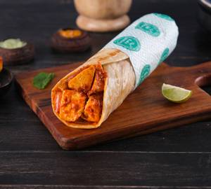 Chilli garlic paneer roll 