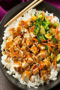 Grilled Chicken Rice Bowl