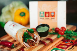 Mutton Kebab Shawarma (9inch)