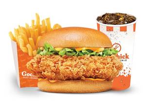 Gochick Chicken Burger Combo