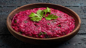 Beetroot Curd Rice