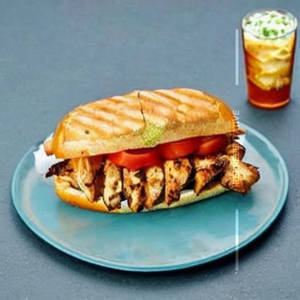 Cheesy Grilled Chicken Sandwiche