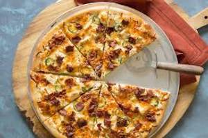 Chicken jalapeno pizza