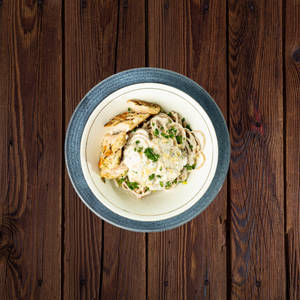 Chicken In Chasseur Mushroom Sauce Pasta