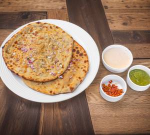 Hari Mirch Paratha