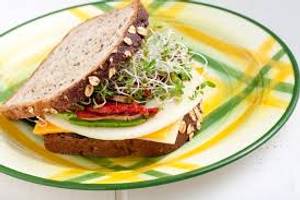 Veggie cheeese sandwich