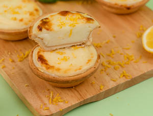Lemon Mousse Cheesecake Tart