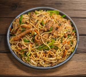 Chicken fried noodles