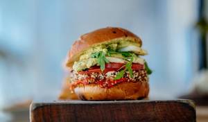 Classic veg burger