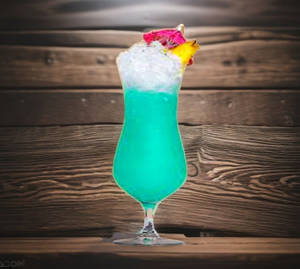 Blue Hawaiian Mocktail