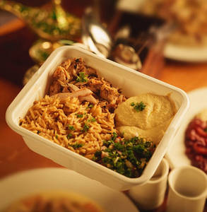 Hummus Chicken Rice Bowl_