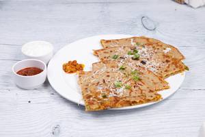 2 masala cheese paratha