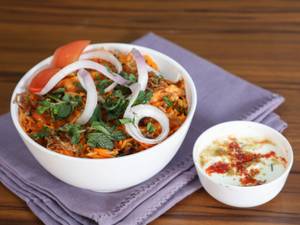 Soya Chaap Biryani [4 Pieces]