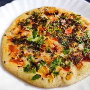 Capsicum Tomato Uttapam