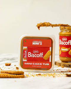 Biscoff Mini Cake Tub