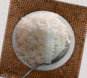 Steamed rice