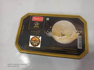 French Vanila 700 Ml Tub + Plane Chocolte Cup