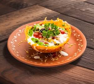 Cheese basket chaat