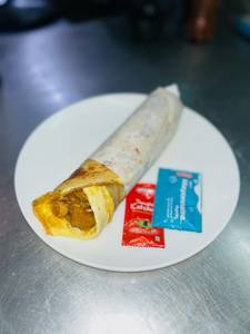 Double Omelette Chicken Roll