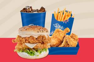 Chicken Fillet Tower Burger Combo