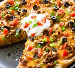 Mexican Chicken Pizza  (9 Inch Medium )