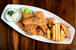 BEER BATTERED FRIED FISH (6 Pcs)