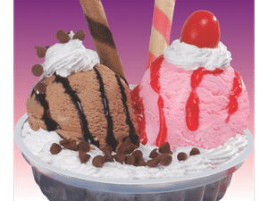 Chocoberry Delight Sundae