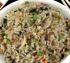 Mushroom Fried Rice                                                                                     
