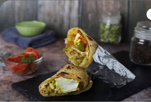 Paneer Kathi Kebab Roll