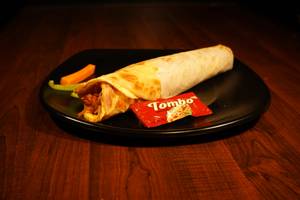 Double Omelette Double Chicken Roll