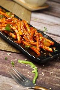 Honey Chilli Potato