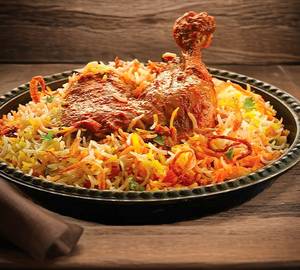 Lucknowi Chicken Biryani [Serves 1] 500ml