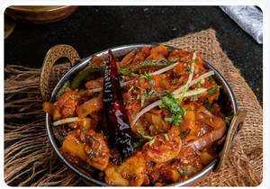 Mushroom Karahi
